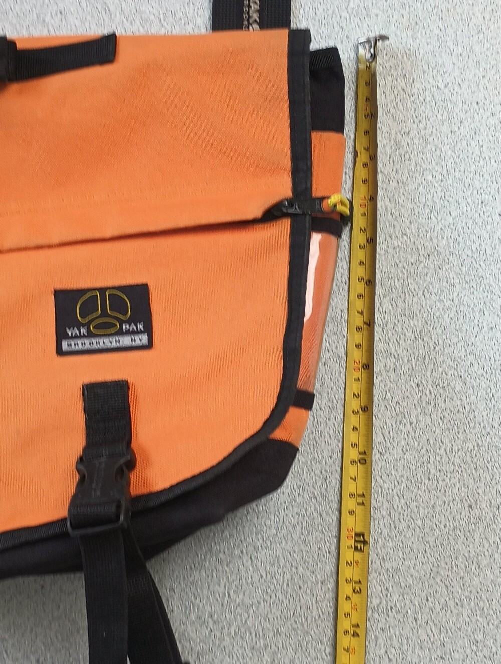 Vintage Yak Pak Messenger Bag - Heavy Duty Water-resistant - Picture 8 of 16